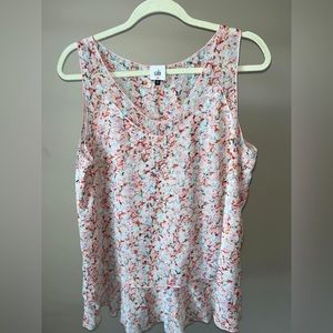 Cabi Bella Pink Sleeveless Top